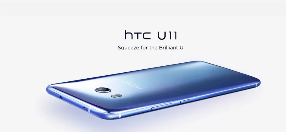 Original HTC U11 4G LTE CellPhone 5.5" 4GB RAM 64GB/128GB ROM Single/Dual SIM Octa Core Android SmartPhone 12MP Mobile Phone giffgaff refurbished phones
