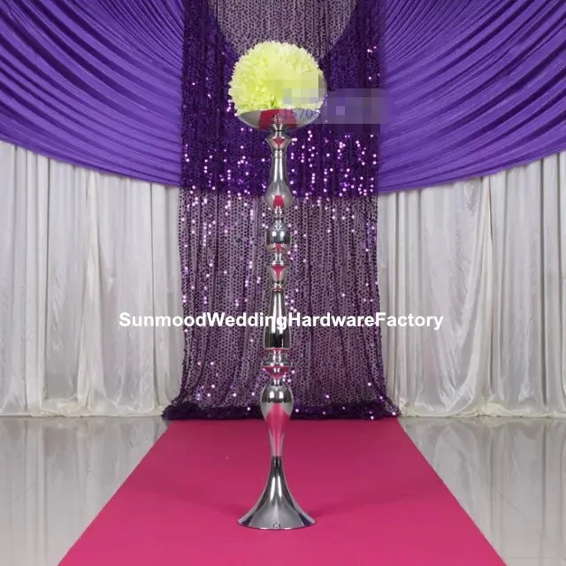 Buy wedding menatal iron aisle pillar for weddings