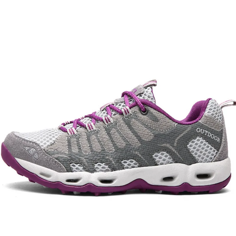 Дышащая сетчатая женская уличная прогулочная спортивная обувь для мужчин и женщин кроссовки для бега Нескользящие внедорожные кроссовки для бега, атлетики - Цвет: E