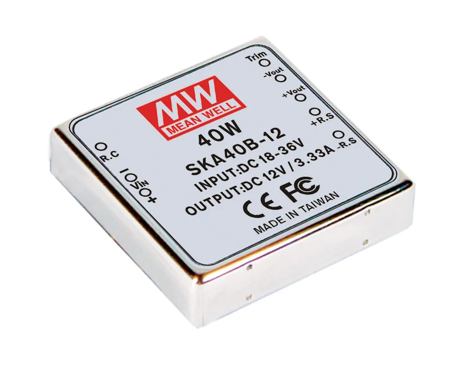 [PowerNex] MEAN WELL original SKA40B-05 5V 7A meanwell SKA40 5V 35W DC-DC Regulated Single Output Converter