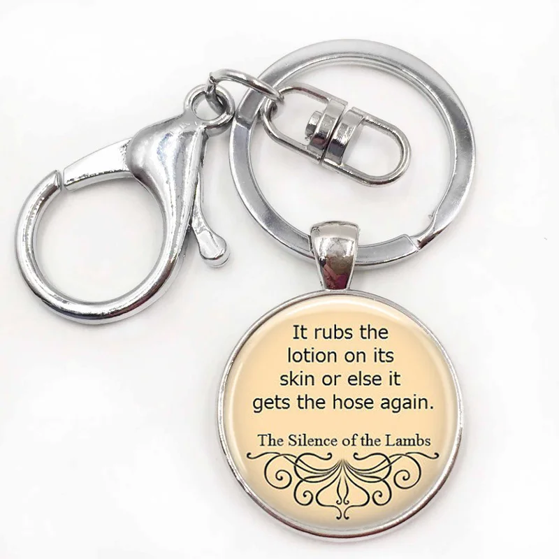 10silver keychain.