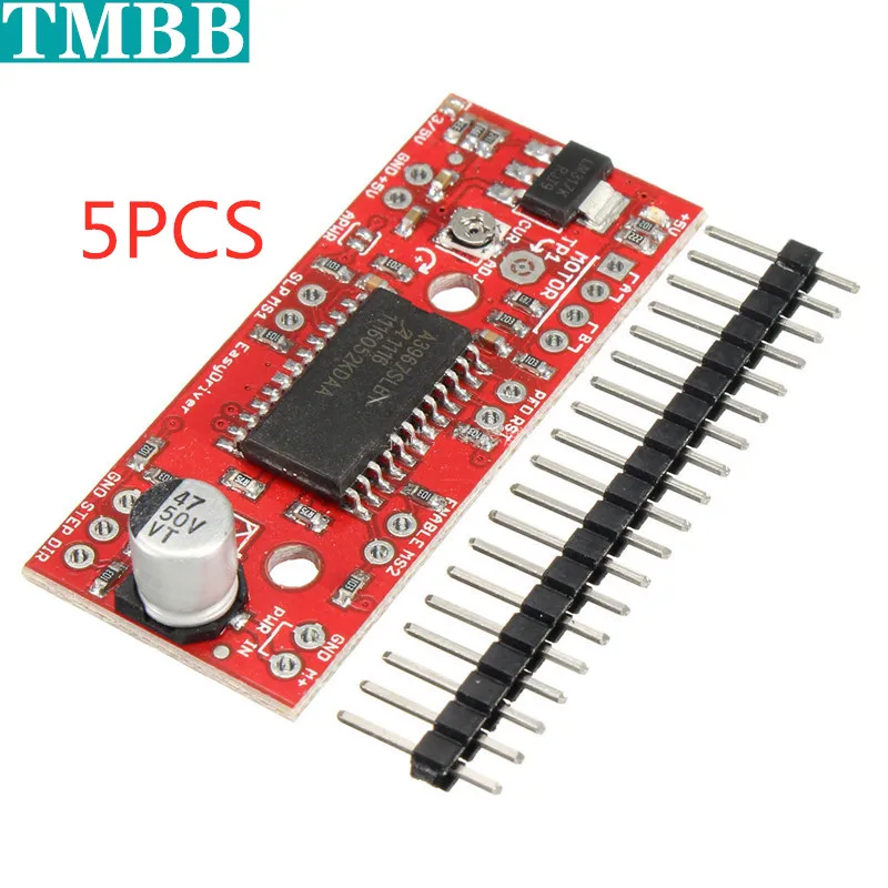 5PCS A3967 stepper motor drive module EasyDriver Stepper with pin | Электроника