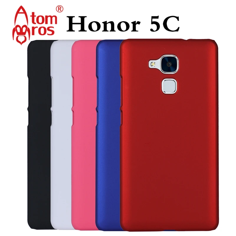 AtomBros For Slim Colorful Rubber Frosted Matte Plastic Cover Case for Huawei Honor 5C Phone Shell Capa Funda |