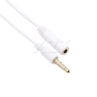 High Quality 3.5mm Male to Female 4 Pole  3 Ring TRRS Jack Stereo Audio Extension Cable 1M AV Extension Cable Audio Connector - Image 5