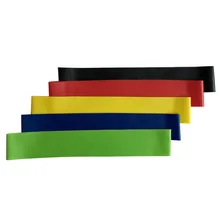 5 шт. спортивный замкнутый ремень сопротивления домашние эластичные ленты для упражнений для ног глюты тренировка Кроссфит FG66