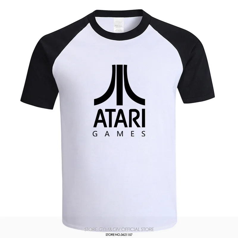 Hot Summer ATARI T Shirt Fashion Short Sleeve O Neck Men T-Shirt Cool Printed Men Clothing Cotton Tees Top Camisetas Hombre Hot Summer ATARI T Shirt Fashion Short Sleeve O Neck Men T-Shirt Cool Printed Men Clothing Cotton Tees Top Camisetas Hombre