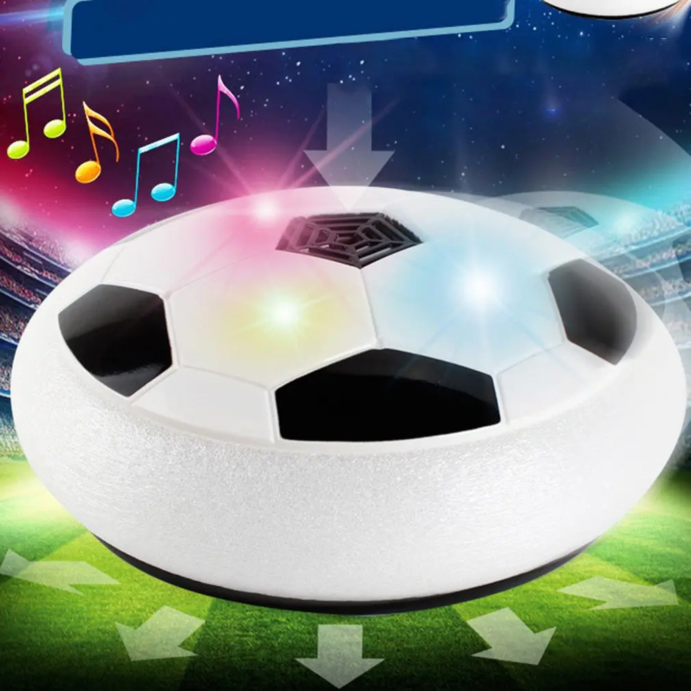 Creative Hover Ball Toy Air Power Soccer Ball Indoor Football Toy Multi-surface Hovering Gliding Toy for Kids