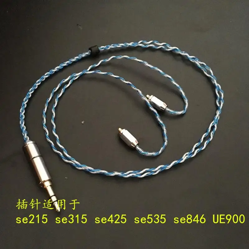 

diy earphone upgrade cable for se535 ue900 mmcx CKS1100 LS200 LS300 short cable 40cm