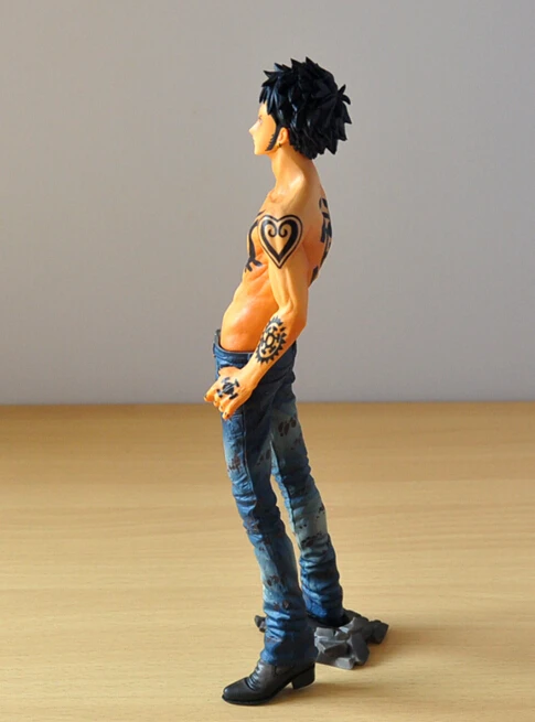 26 см японское аниме одна деталь Trafalgar Law Rowe коробка ПВХ модель игрушки фигурки