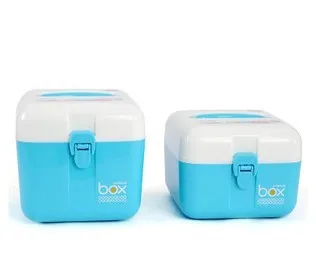 

Creative Desktop storage box with a handle lock style storage box cosmetic finishing debris box storage box