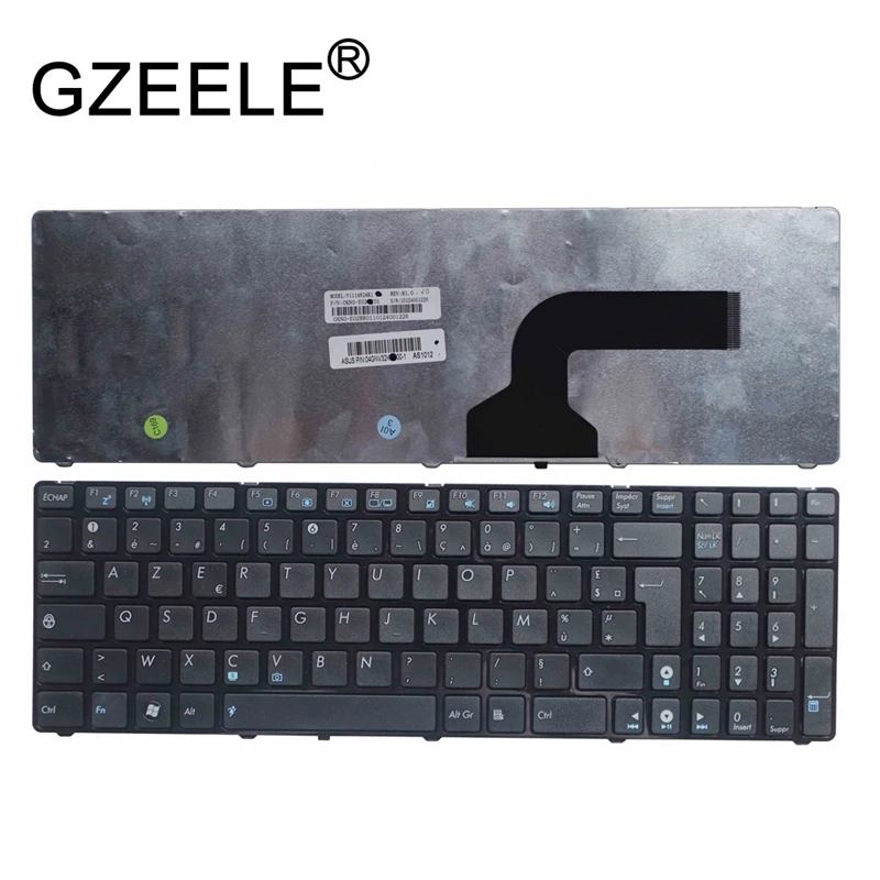 Новая Французская клавиатура GZEELE для Asus X66 N71 N71V X54C X54X X54 G72 G73 G72X N61V N61D N61W N61J N61Ja N61Jq
