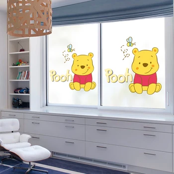 

Static frosted glass foil cartoon cute bedroom window self-adhesive window paper balcony window stickers opaque