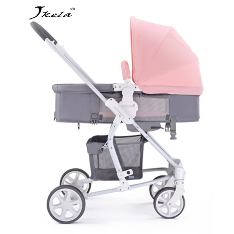 Trend  Multifunctional 3 in 1 Baby Stroller High Landscape Stroller Folding Carriage bebek arabasi lie or  