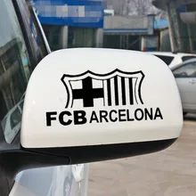 

Car sticker football team badge vinyl decal truck 14x7 cm car football Barcelona