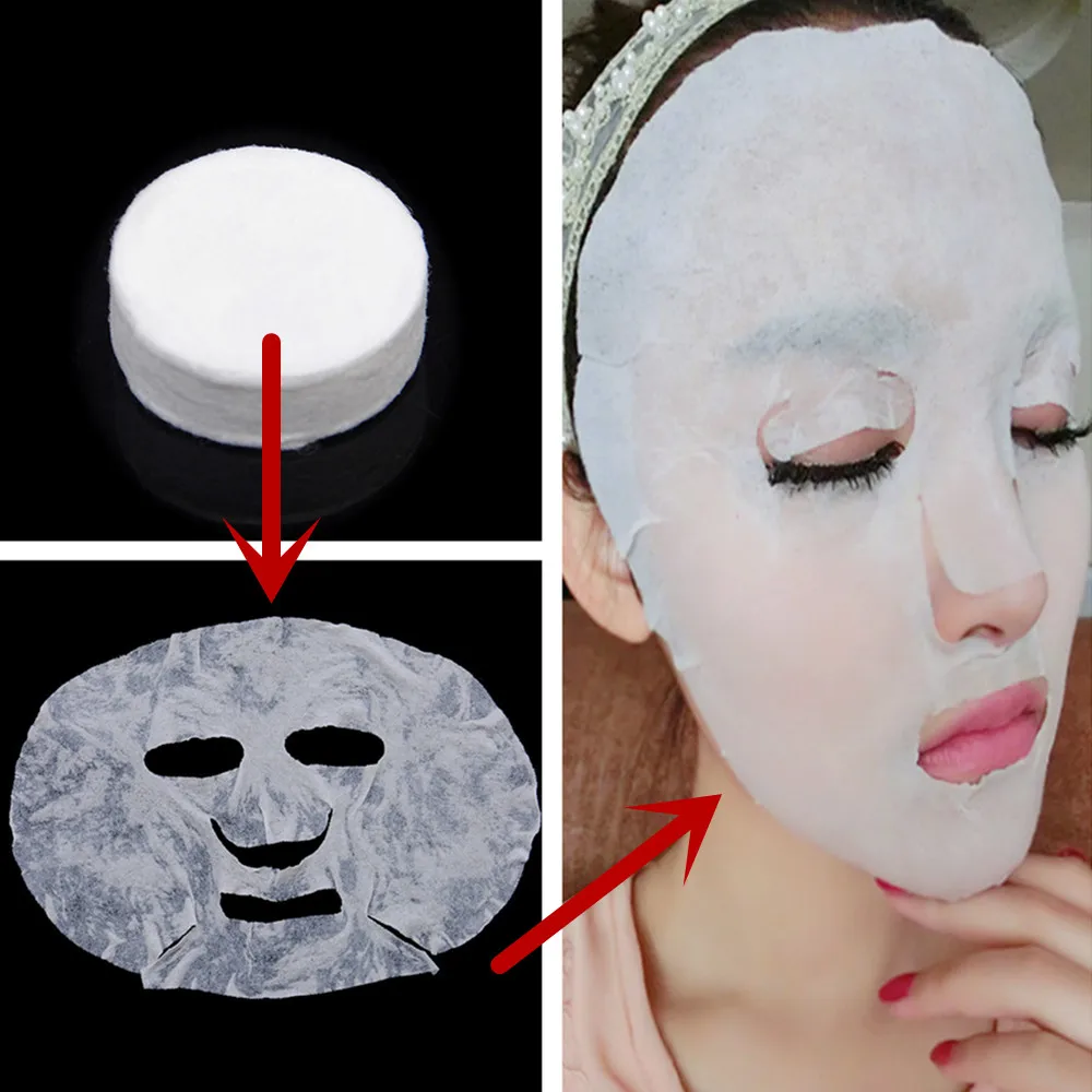 10 Pcs/Lot New Product Mineral Mud Blackhead Remove Facial Masks Deep Cleansing Purifying Peel Off Black Nud Facail Face Masks - Цвет: compress DIY 10pcs