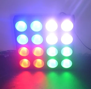 

4X4 16Heads 16*30W LED Matrix Light Wedding Party Dj Party Lights RGB Effect DMX Stage Lighting 6Pcs/lot