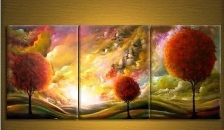 Современной абстрактной огромное wall-деко маслом искусства 055 | Дом и сад