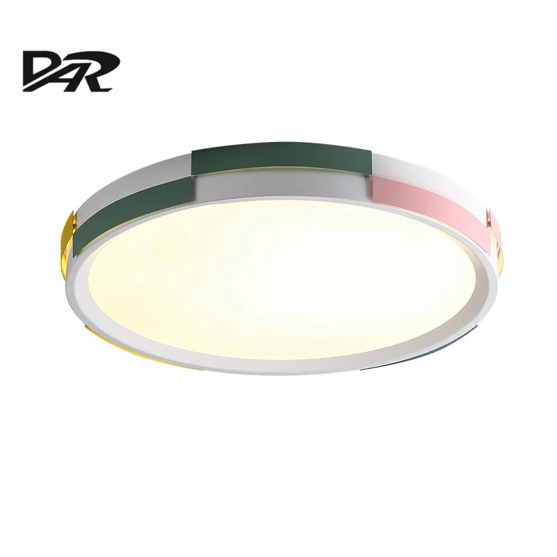 

DAR Surface Mounted Round Dia 40/50/60cm Led Ceiling Lamps Modern Chandelier Ceiling Lamp Fixture Bedroom Luminaire Plafonnier