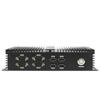 

2019 Newest Integrated Embedded Quad core j1900 Fanless Industrial Computer , dual Lan Port