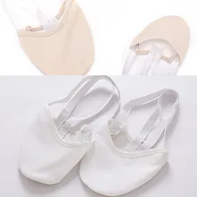 Hot 1 Pair Soft Half Socks Ballroom Art Gym Accessories Ginastica Elastic Dance Shoes Gymnastics Rhythmic Gymnastics Shoes