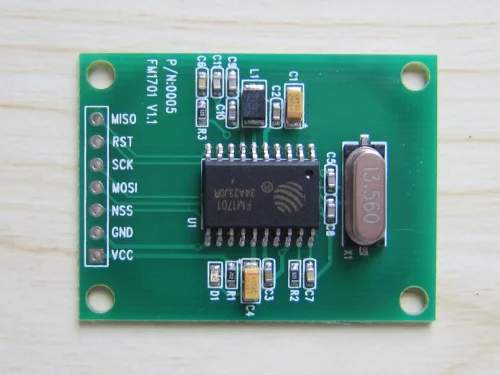 RFID mfrc 522 IC Card Reader Modulo Sensore ad induzione GRATIS s50 Scheda Sensore