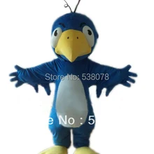 Лучшая цена маленький синий костюм птицы Mascotte Mascota костюм для взрослых Размеры персонажа из мультфильма костюм нарядное платье SW604