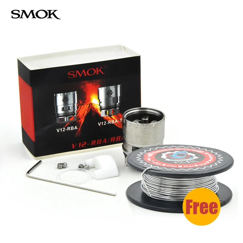 bilder für Ursprüngliche SMOK TFV12 RBA Spule für TFV12 V12-RBA Kopf für TFV12 V12 RBA Dual Spulen Deck bilder für Ursprüngliche SMOK TFV12 RBA Spule für TFV12 V12-RBA Kopf für TFV12 V12 RBA Dual Spulen Deck