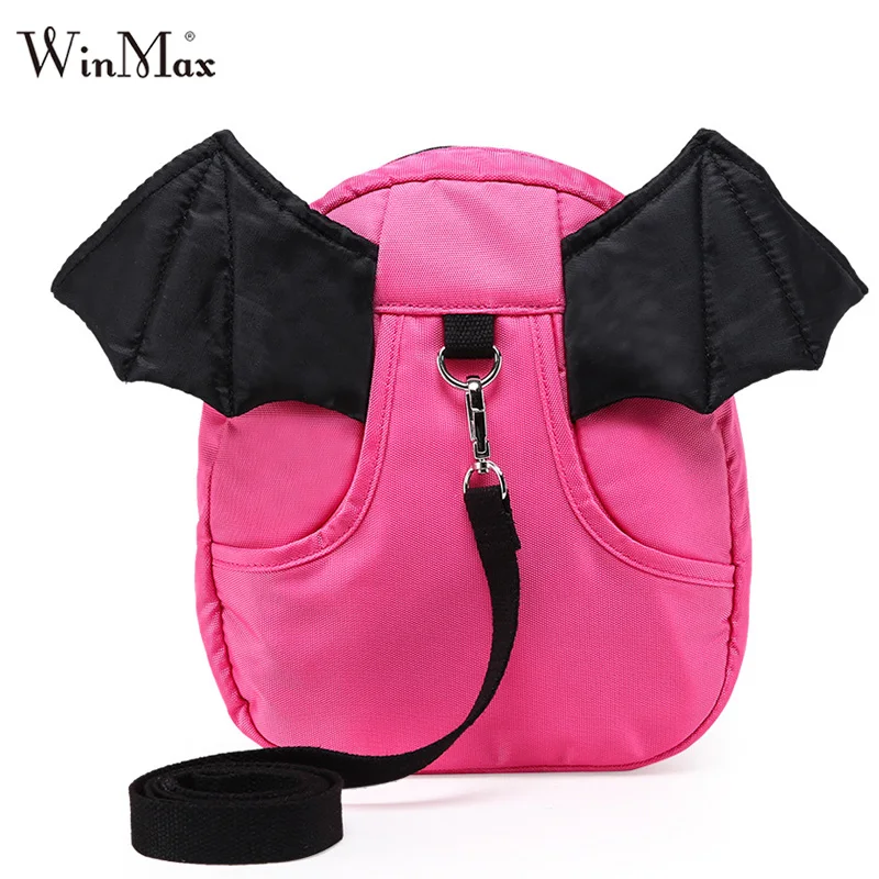Winmax fashion 3D bat wing little baby backpack kindergarten small cute