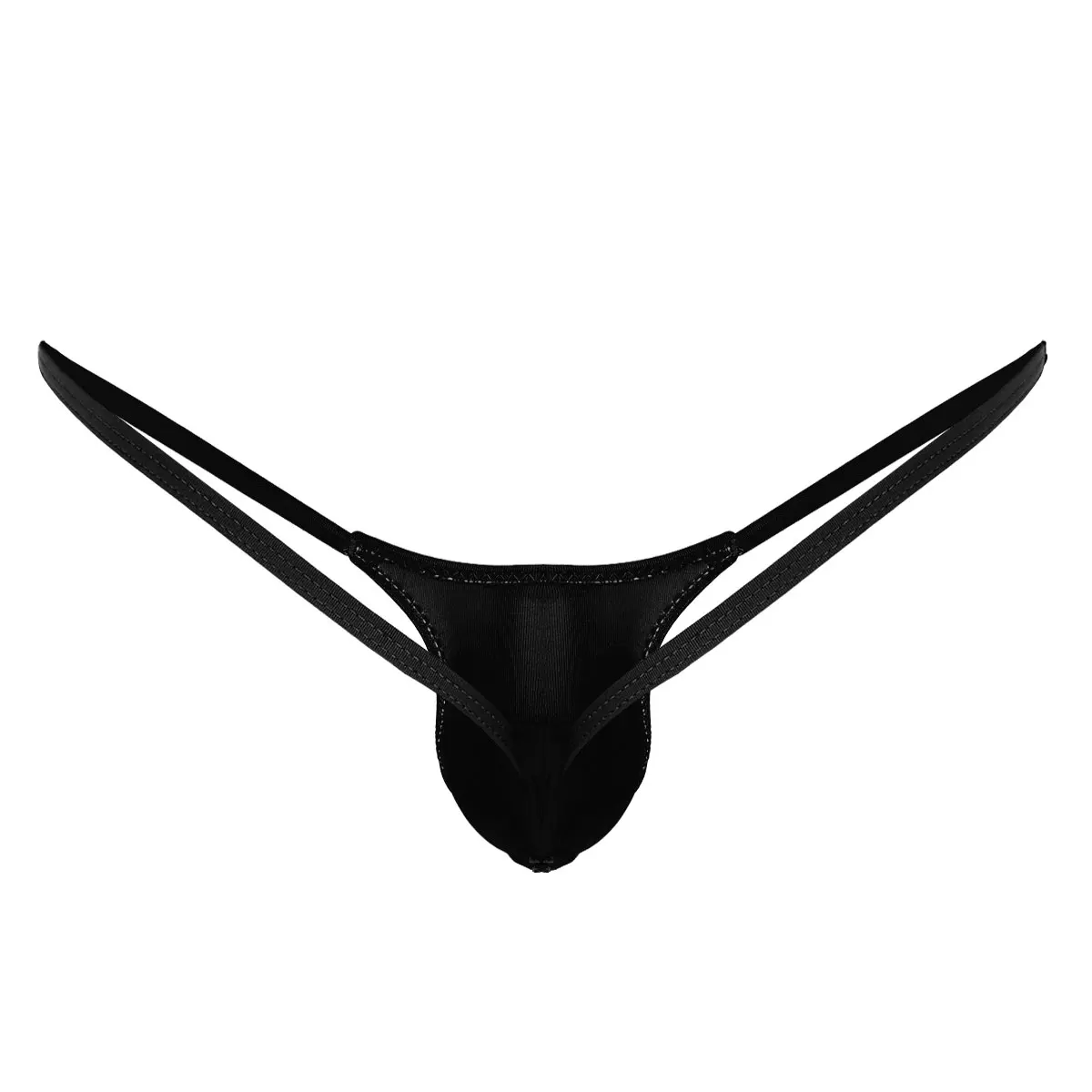 Sexy Mens Lingerie Panties Jockstraps Bulge Pouch Open Back Stretch Bikini Thong String Homme Briefs Gay Underwear Underpants