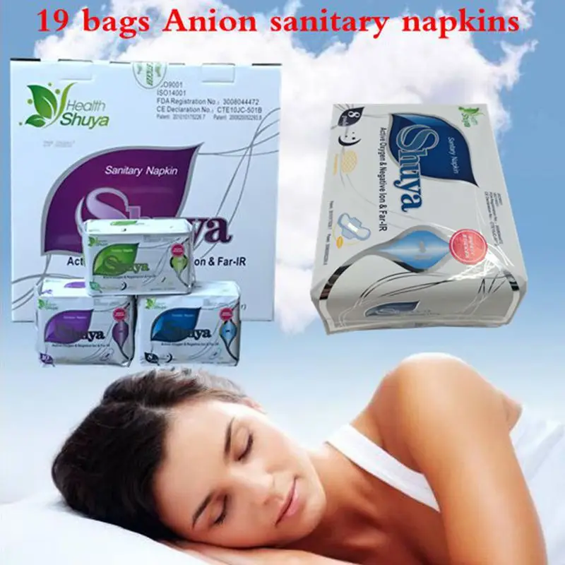 19pack Hygienic Pad sanitary pads sanitary towel menstrual Feminine