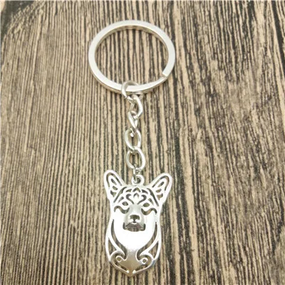 Вельш корги Брелки Мода Собака Jewellery вельш корги автомобиль брелок сумка брелок для Для женщин Для мужчин - Цвет: C5
