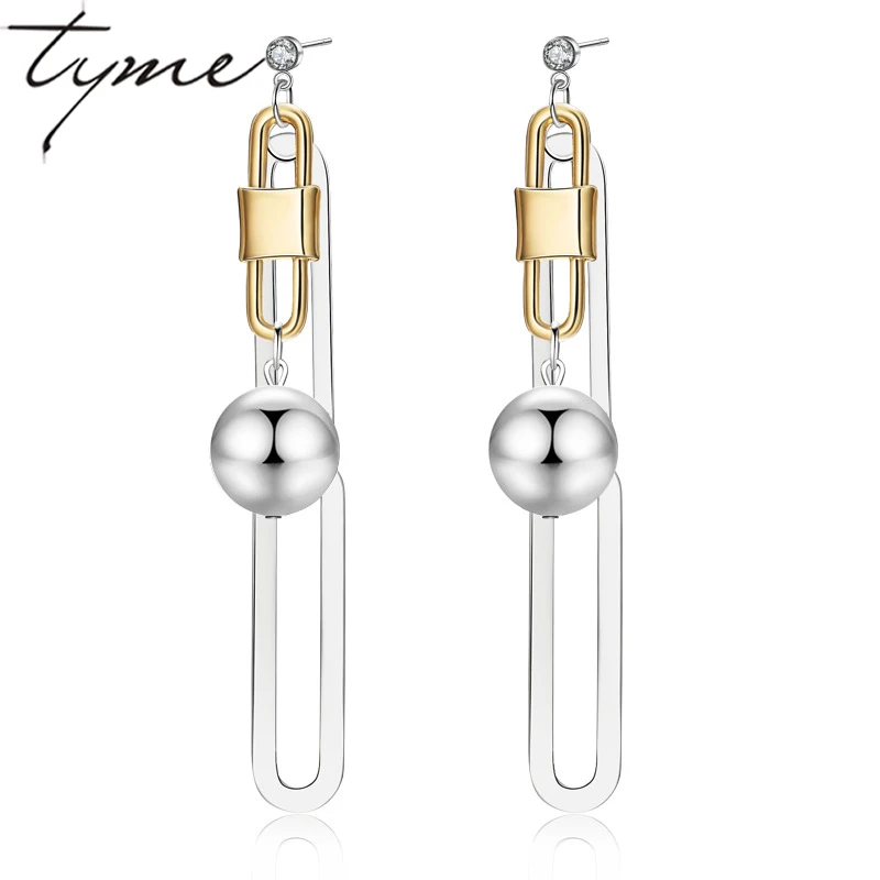 TYME Small Lock Earrings Fashion Jewelry Punk Personalized Drop