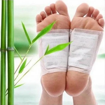 

Good Detox /Bamboo vinegar foot stick/foot powder/10pcs/Foot Pad Patch Detoxify Toxins Adhesive Keeping Feet/Body Health Care