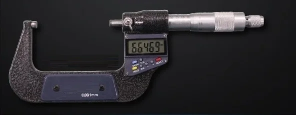 75-125 мм 0,001 точность 7-кнопочная цифровым дисплеем и механические весы микрометрический винт датчик резьбовой наружный микрометр