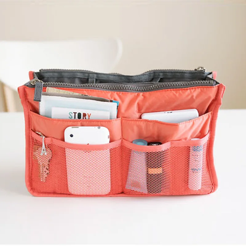 

2016 Multifunction Nylon Makeup Organizer Bags For Women Cosmetic Bags Toiletry Kits deporte Travel Bags Ladies Bolsas