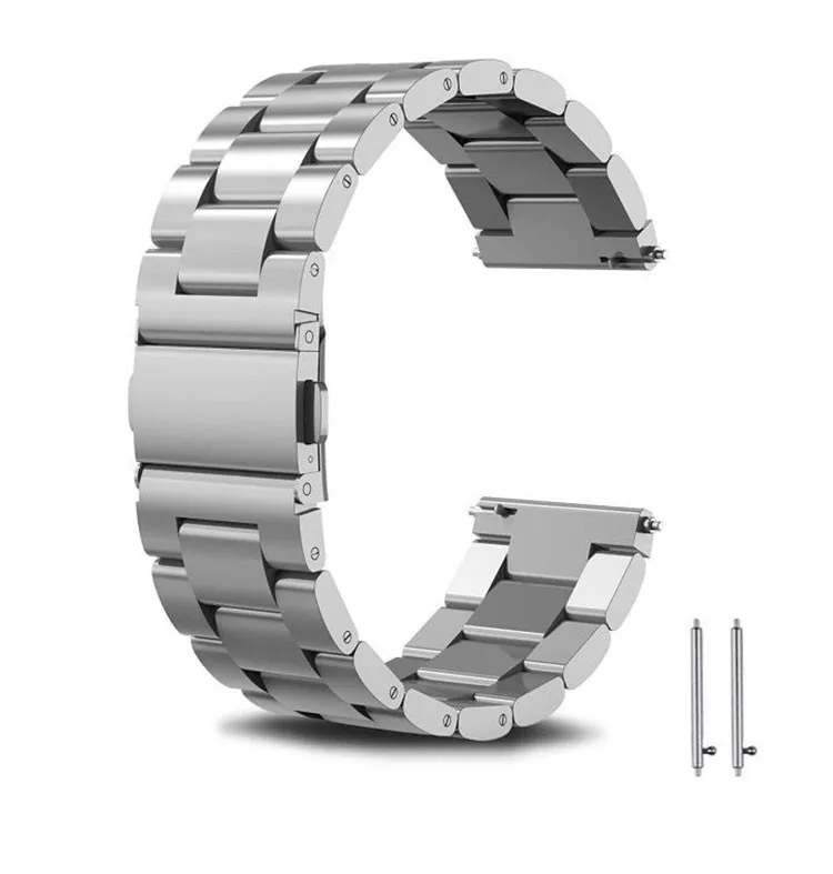 Для Suunto 9/Suunto 9 Brao браслет из нержавеющей стали для Suunto 9 Baro/Suunto 9 металлический ремешок для часов сменный Браслет - Цвет ремешка: Silver