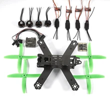 New Brand Mini Quadcopter Support various airframe FPV DIY 210 Mini Drone Carbon Fiber frame set w/ 2204 2300kv MRRC 12A RC ESC