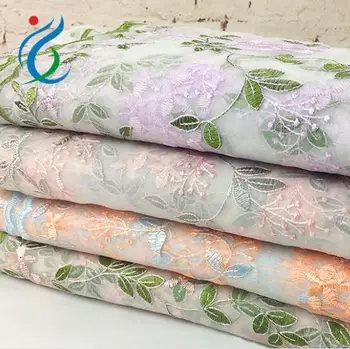 

5Yards French Net Lace Fabric 2018 Latest African Lace Fabric With Embroidery Mesh Tulle Lace Fabric High Quality Nigerian Lace
