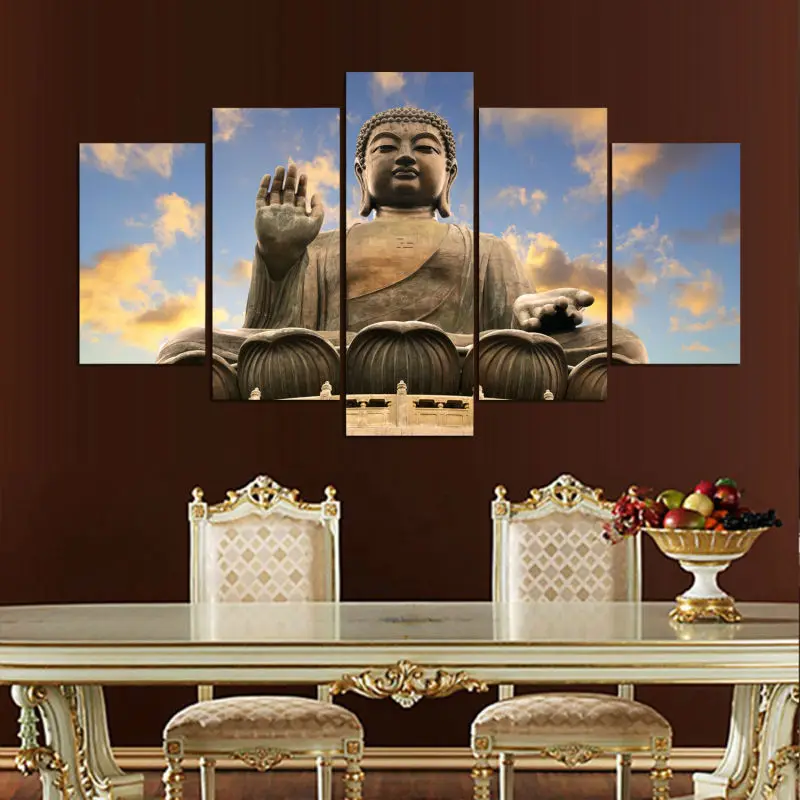 5-Panel-Buddha-Painting-Printed-on-Canvas-Modern-Home-Wall-Decor-Wall-Pictures-Living-Room-Picture (1)