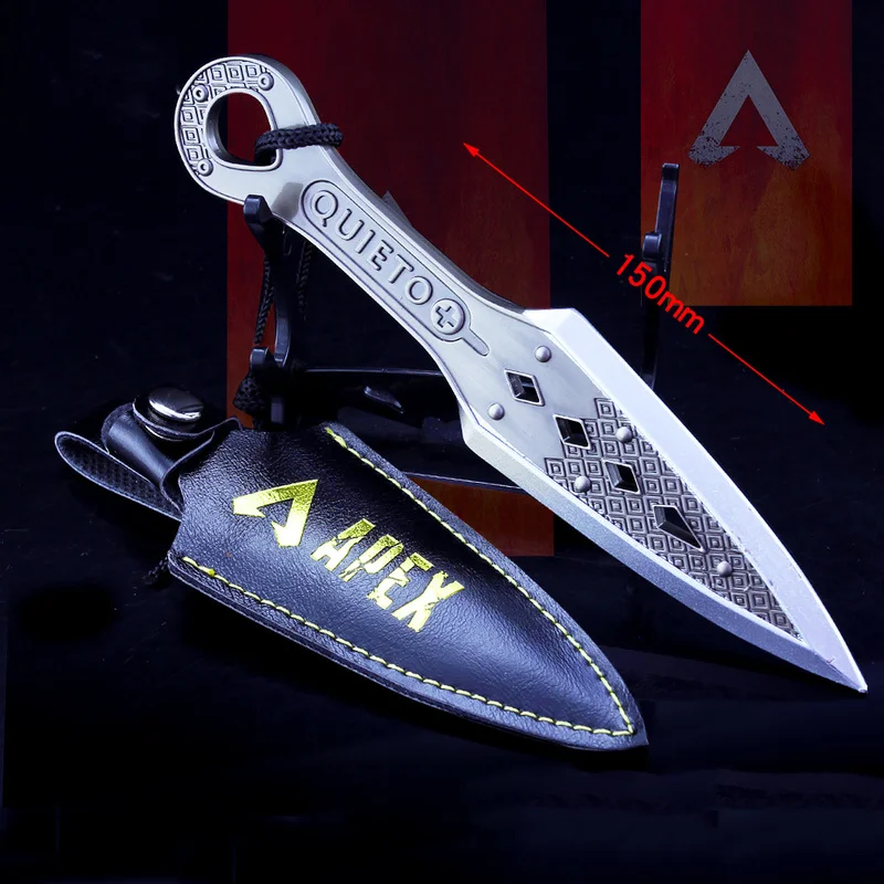 

Key Ring APEX Legends Game Key Chain Evil Spirit Dagger Keyring Model Keychain Battle Royale Children Gifts