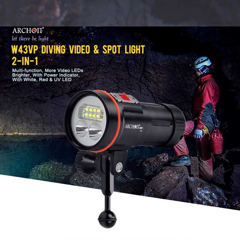 100% Оригинальный ARCHON D37VP обновление D36VR W42VR U2 УФ многофункциональная Подводная