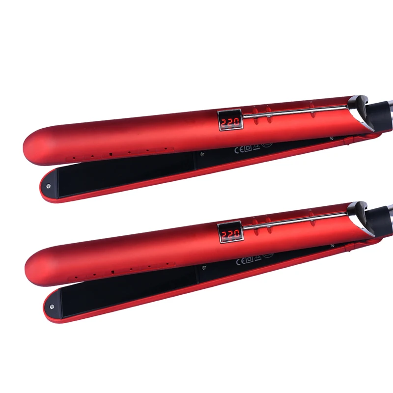 

2 in 1 Professional Electric Tourmaline Ceramic Hair Straightener Flat Iron Hair Curler Curling Iron Hair Styling Tools