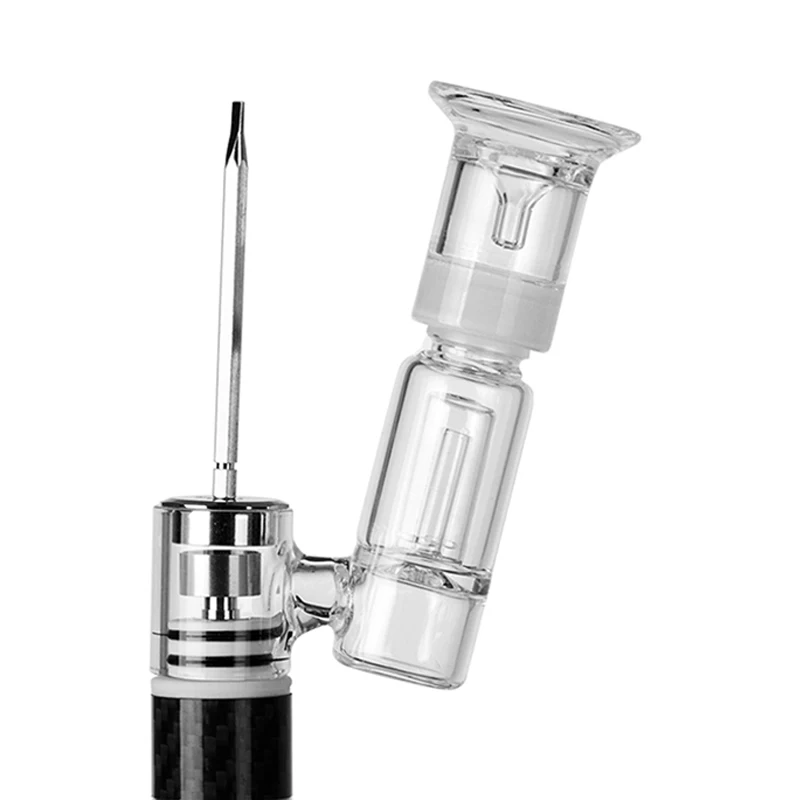 

Kanboro Dry Herb 510 Nail V3 Atomizer Detachable Heating Rod Ceramic Titanium Nail Chamber for 18650 Battery