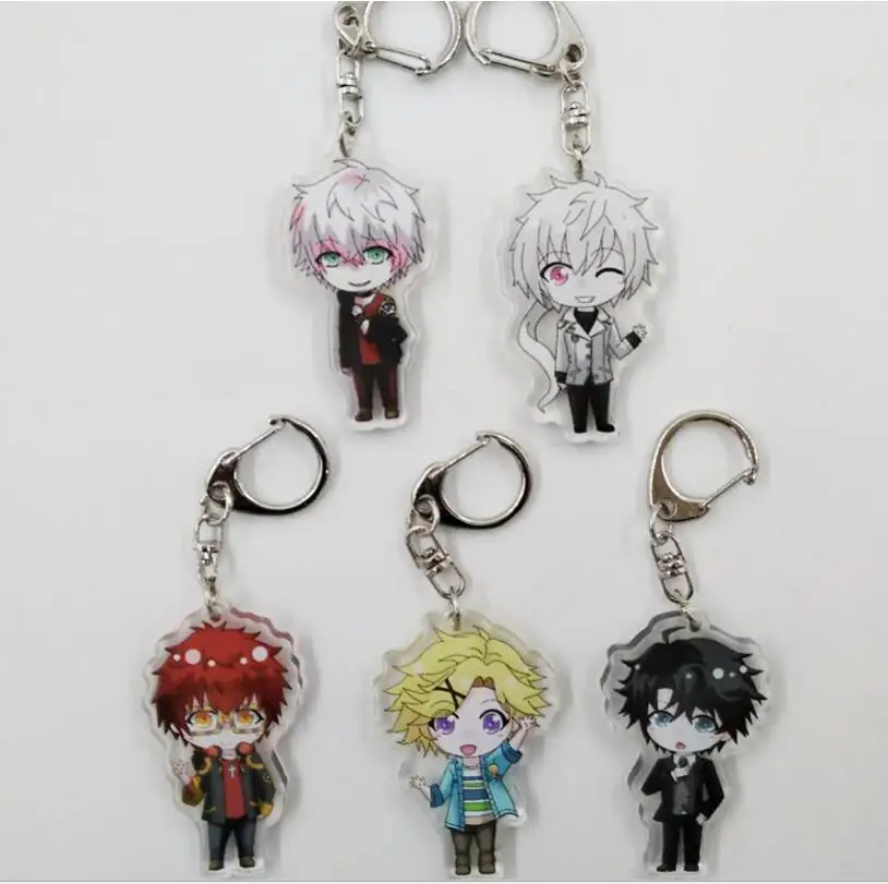 

Mystic Messenger Japanese Anime keychain Acrylic strap/charms/Key ring