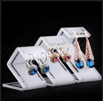 

Lot of 3 Acrylic Earrings Display Holder Jewellery Display Stand Earrings Display Showcase Acrylic Jewelry Display Holder