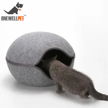 Onewellpet брендовый съемный чехол из твердого войлока для кровати и ковриков с серым розовым коричневым синим размером 50*45*31 см для маленьких домашних животных кошек собак