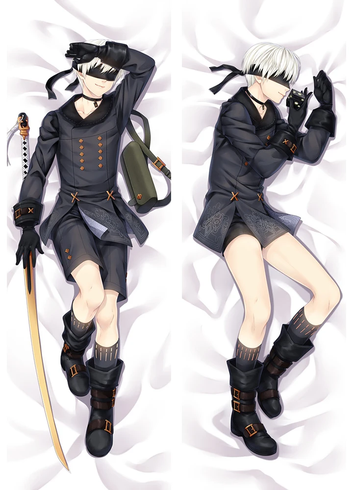 Октября обновление Аниме Dakimakura НИР: автоматы YoRHa 2B тело наволочка Чехол