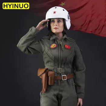 

1/6 Scale FS-73006 Chinese Female Soldier Women Chinese Air Force 90th Anniversary Sculpt Model 12' Full Set Action Figure Doll