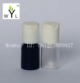 

5ML Disc top cap plastic bottles containers for traveling ,empty plastic liquid PET bottles for cosmetics lotion bottle WYL