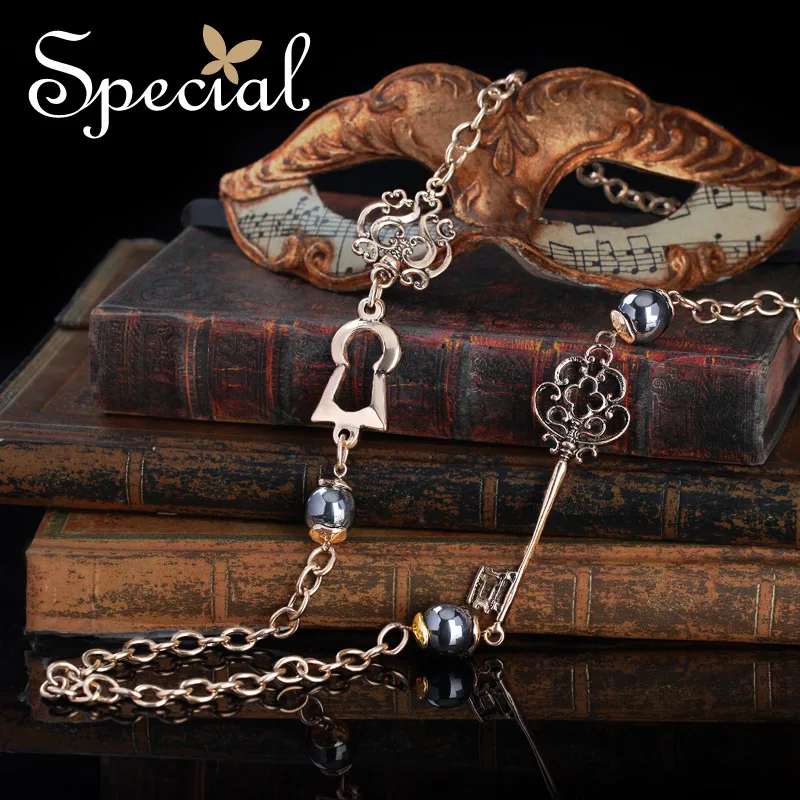 Special nuevo oro de la vendimia collares largos colgantes de concha de perla collar de la joyería del estilo europeo maxi 2017 regalos para las mujeres s1602n